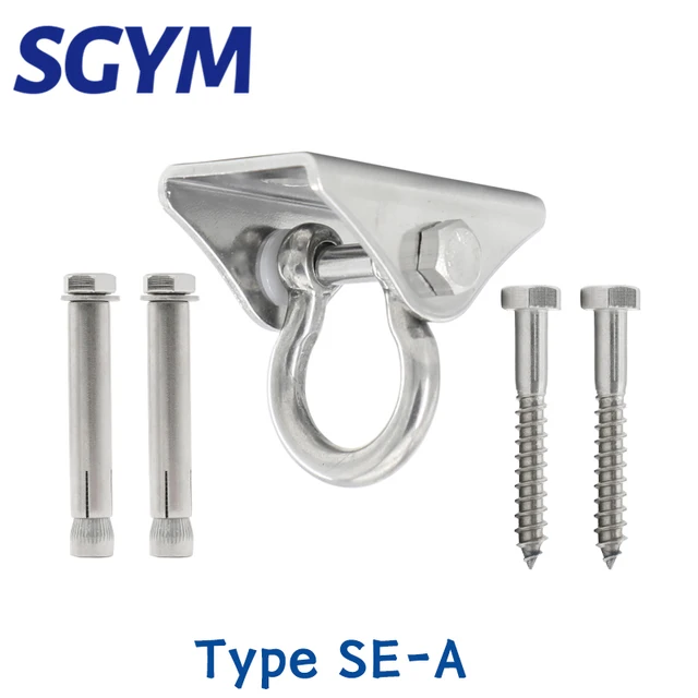 Heavy Bag Hanger Suspension Hooks Concrete Wooden Swing Hangers Sets for Yoga Hammock Chair Sandbag Swing 500kg Capacity SE-A