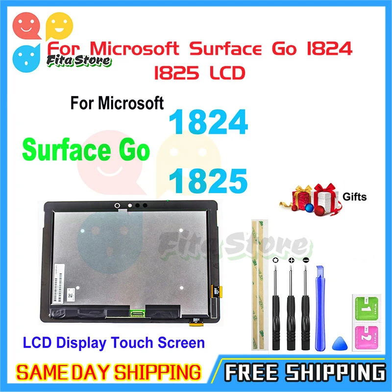 ЖК-дисплей 10 1 дюйма для Microsoft Surface Go 1824 1825 GO LCD заменяет LQ100P1JX51 | Компьютеры и офис