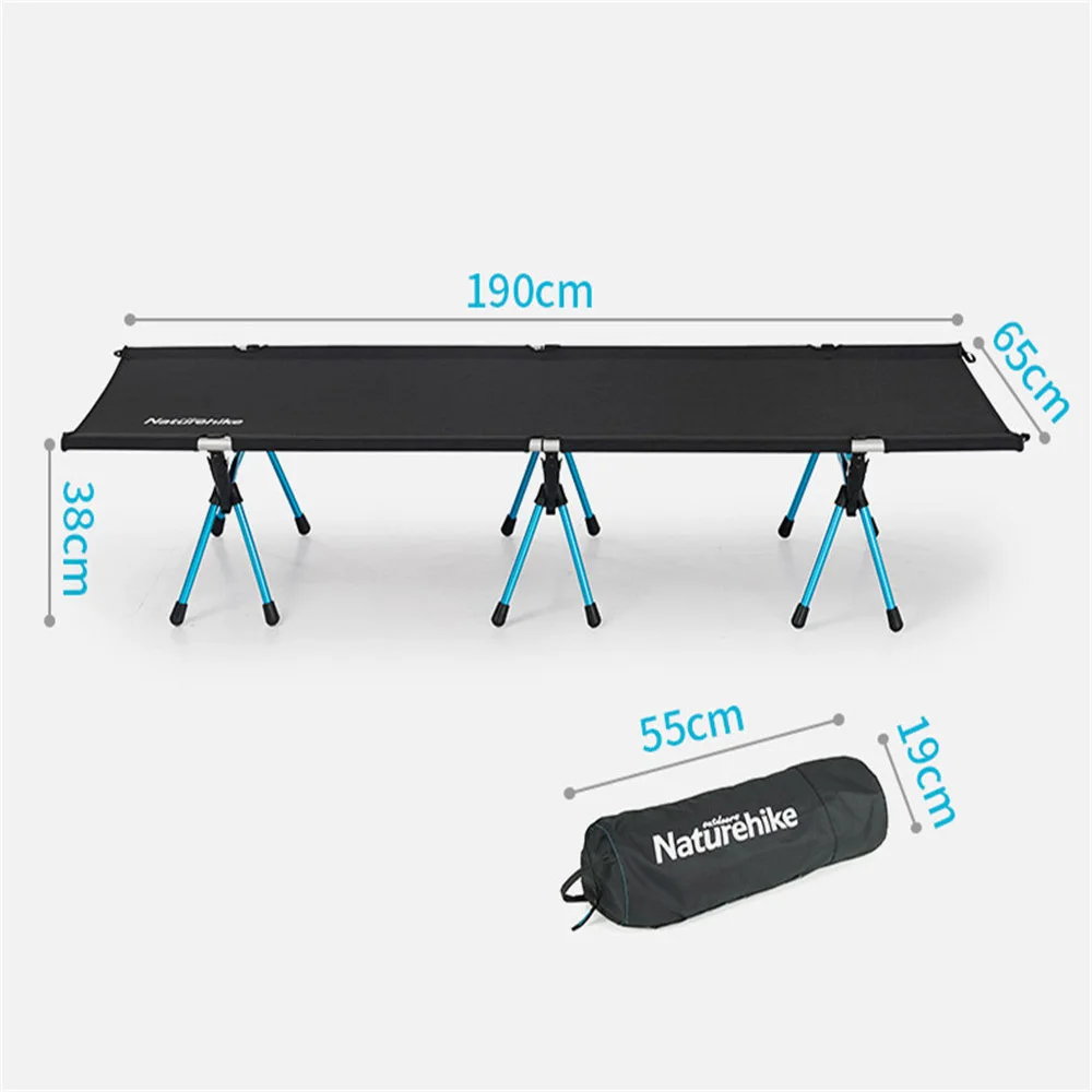  Naturehike 2020 New Arrival Camping Mat Sturdy Comfortable Portable Folding Tent Bed Cot Sleeping O