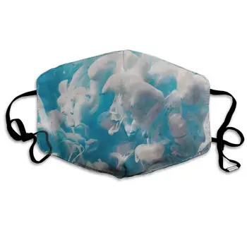 

ZHOUSUN Dustproof Underwater World Jellyfish Fish Water Mouth Cover Mask Protective Warm Windproof Mask
