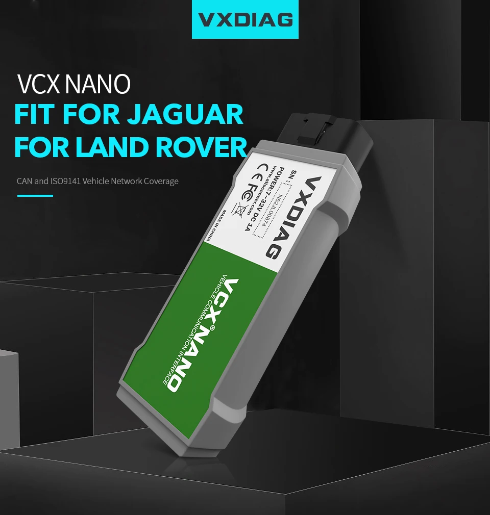 Диагностический инструмент VXDIAG VCX NANO для JLR программируемое программное