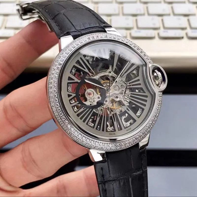 

WG10142 Mens Watches Top Brand Runway Luxury European Design Automatic Mechanical Watch