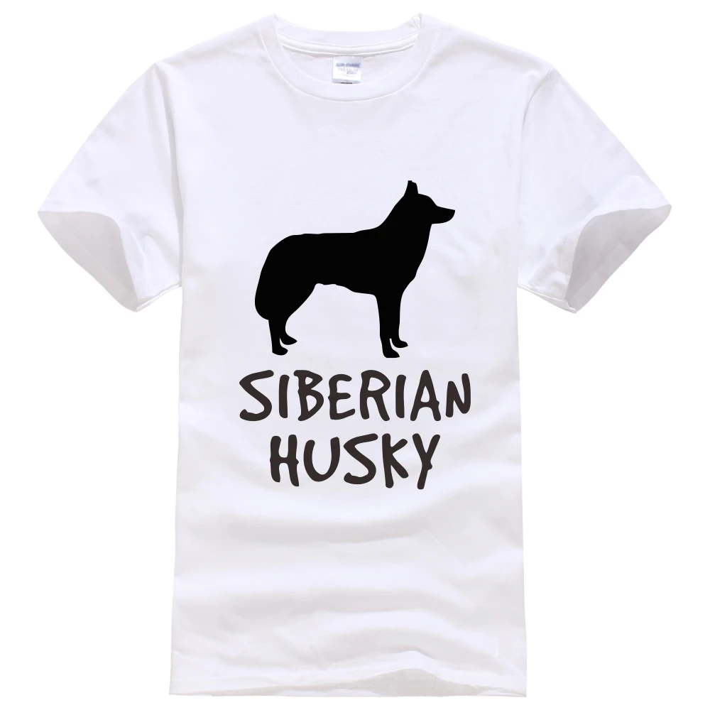 SIBERIAN HUSKY dog lover owner Tee Shirt Unisex Fashion Women Men Short