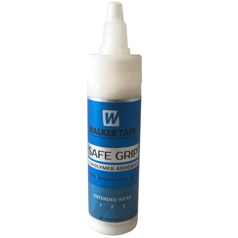 1 бутылка 4 унции Walker безопасный захват белый клей для парика|toupee glue|wig gluelace wig glue |