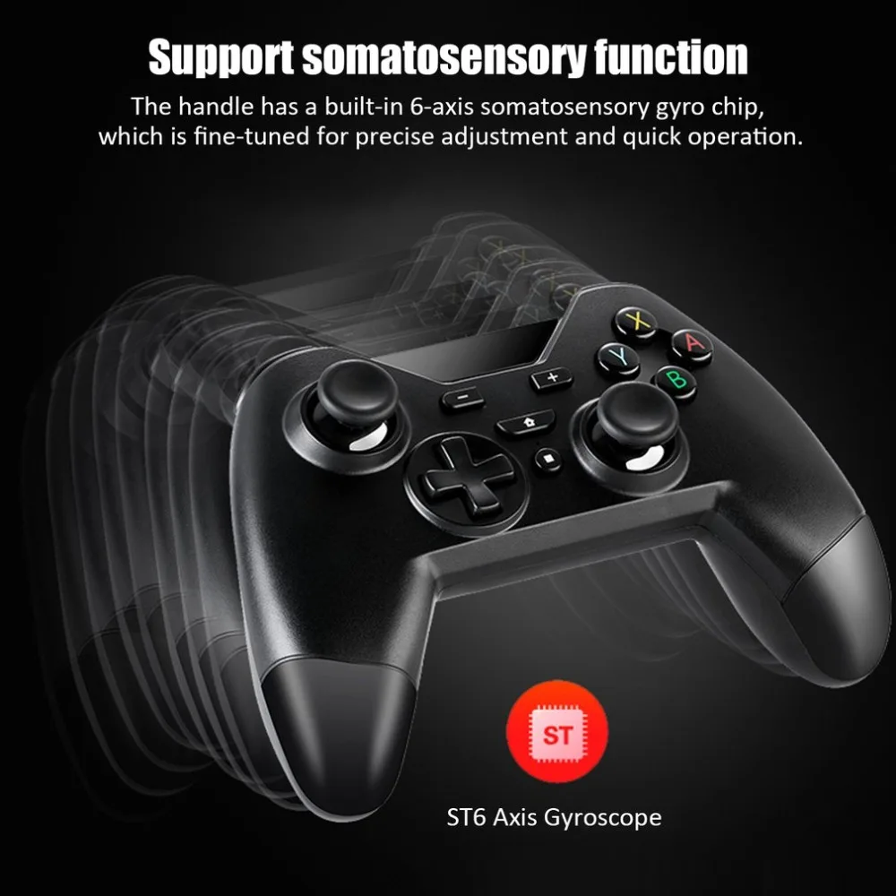 Беспроводной Bluetooth геймпад пульт дистанционного управления Joypad для джойстика консоль Джойстик-переключатель геймпад