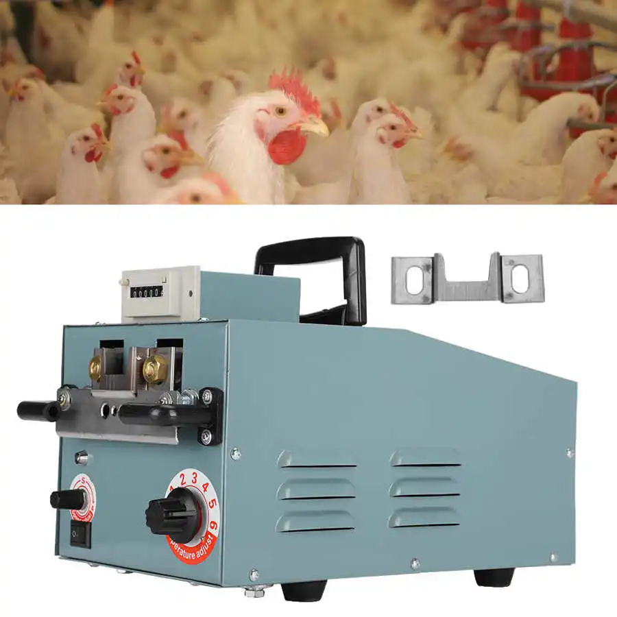 

220V EU Plug Automatic Counting Type Debeaker Machine Chicken Mouth Cutter Metal Poultry