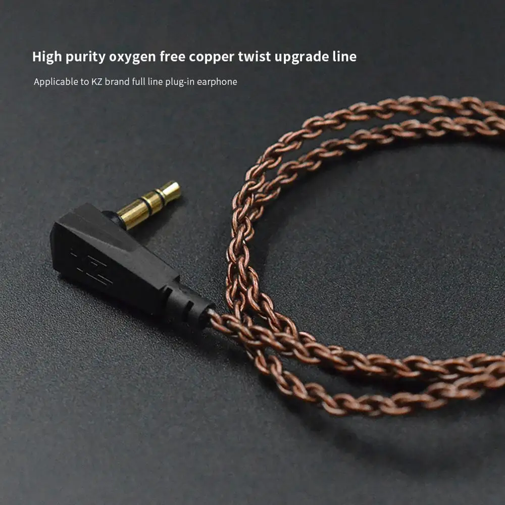 ZSX/ZST/ZS10PRO оригинальный кабель для наушников kZ ZS3/ZS4/ZS5/ZS6/KZ ZST/ED12/ES3/ZSR/ZS10/KZ ZSN/ZSN PRO/ZS10 PRO