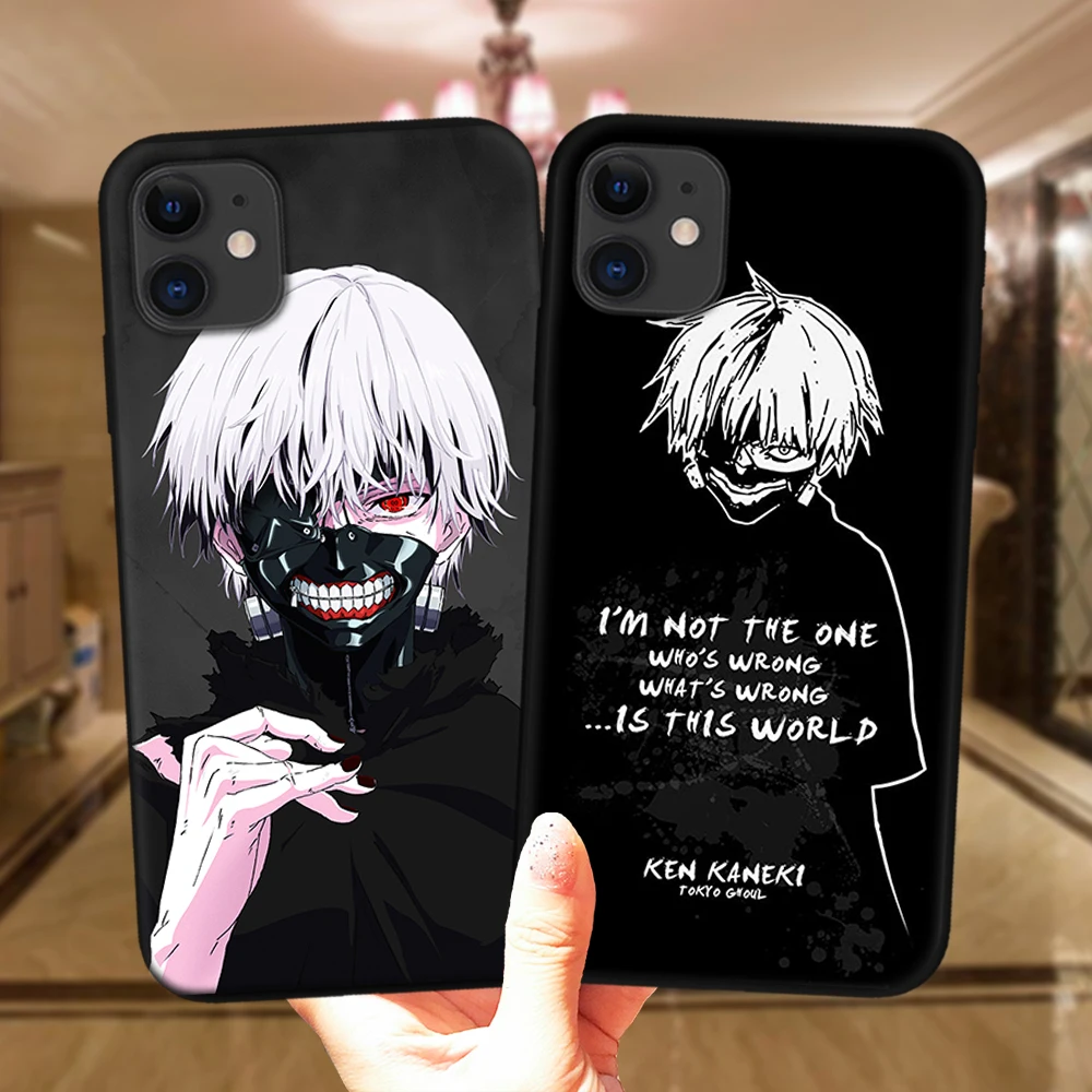 Японский Токийский Гуль аниме Kaneki Ken чехол для телефона iPhone 11 12 Pro XS Max XR X 6S 7 8 Plus SE