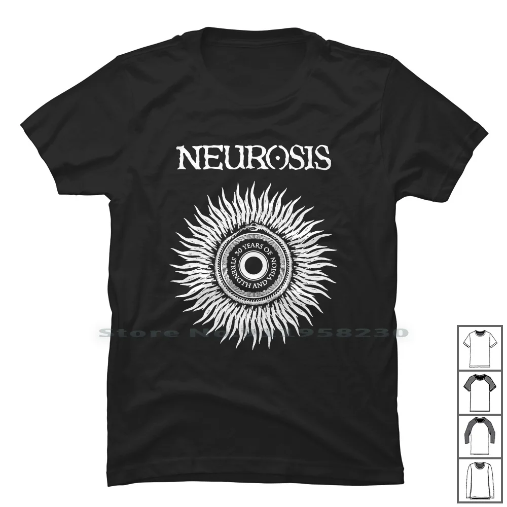 T-Shirt Cult Of Luna 100% Cotone Album Musicale Tour Luna Cult Band Bum Music