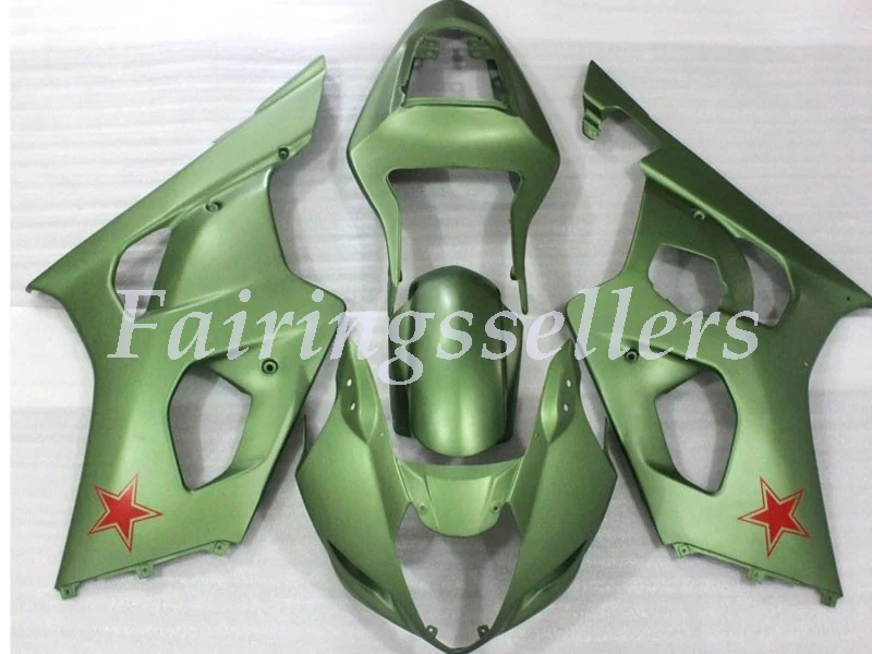 

Injection Molding ABS Motorcycle Fairings kit Fit For Suzuki GSX-R1000 K3 2003 2004 gsxr1000 Fairings Black Blue White