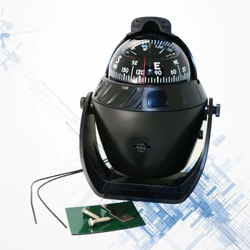 

LC760 Pivoting Nautical Compass Car Marine Guide Ball with Magnetic Declination Adjustment Function