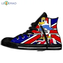 Кроссовки с принтом логотипа на заказ; Лидер продаж; удобные мужские парусиновые кроссовки в стиле «Кто рок»; Zapatos De Mujer; Уличная обувь