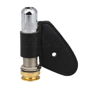 

Yibuy Metal Pickup End Pin Endpin Jack Socket for Acoustic Electric Guitar