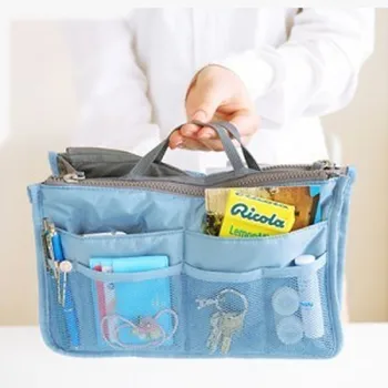 

Handbag Organiser Insert Purse Large Liner Organizer Tidy Handbag Storage Bag Makeup Bag Waterproof Insulated Lunch Bag P3