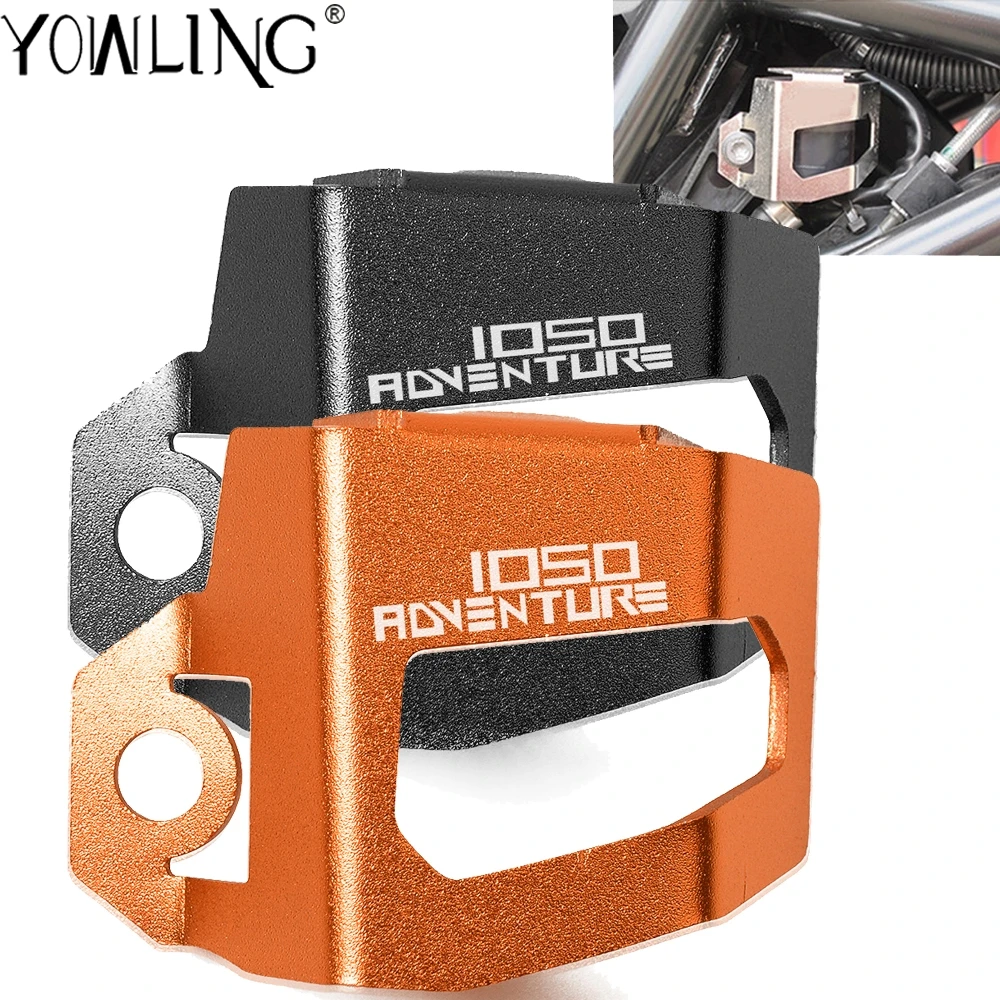 

For KTM 1050 Adventure 2015 2016 Motorcycle Rear Brake Pump Fluid Tank Reservoir Guard Protector Cover OIL CUP ADVENTURE 1050