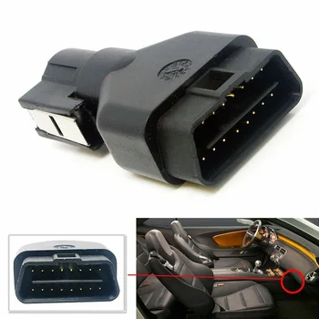 

Black Car Cable Adapter 16Pin Scanner Diagnostic Tool Interface Replacement Part OBD2 Connector Waterproof Portable For GM TECH2