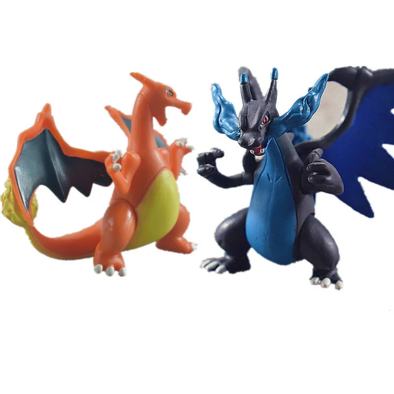Мультяшные Аниме фигурки 1 шт. 8 см Charizard Aggron Mewtwo Dragonite Venusaur Charmeleon Pikachued игрушки