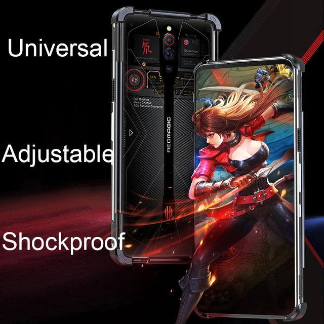 Powerful Shockproof Metal Armor Case For Nubia Red Magic 9S 8S 7S Pro Plus  6R 6S