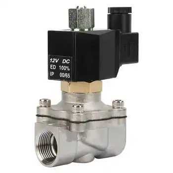 

Electric Solenoid Valve 2S-200-20 G3/4\" Normally Open Solenoid Valve Switch for Liquid Water Air Fluid Control