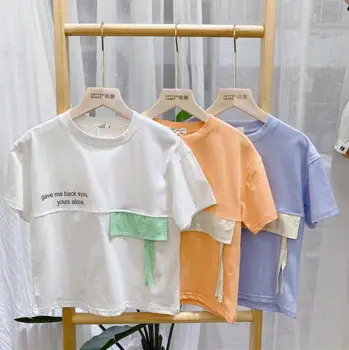 

2020 New Arrival Baby Girls Boys Printed T-Shirt Summer Fashion Kids Top Tees 1-6T