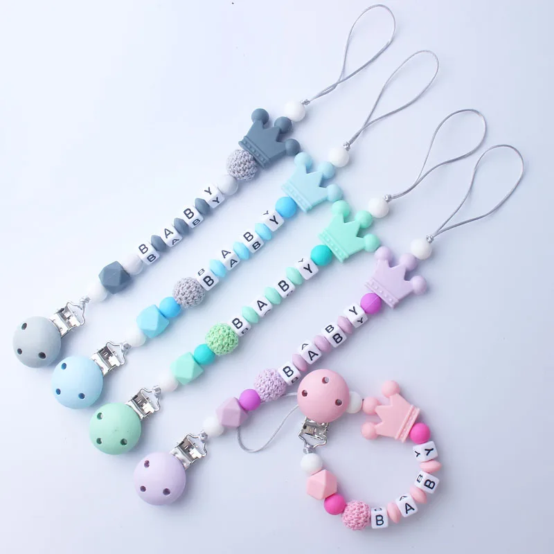Personalized Baby Pacifier Chain 2