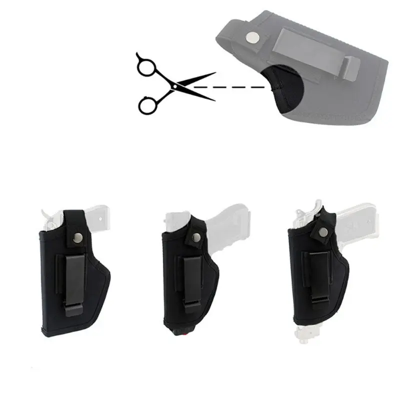 

IWB OWB Concealed Carry Holster Belt Metal Clip for Right and Left Hand Draw
