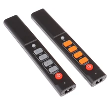 Controle remoto de aprendizagem inteligente para tv stb dvd dvb, caixa de tv de alta fidelidade, controlador universal com 6 botões grandes uso fácil para o ancião