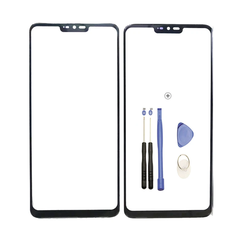 Для LG G7 ThinQ + G710 One X5 Q9 Q910 Fit Q850 Q925 lcd сенсорный экран внешняя линза Переднее стекло