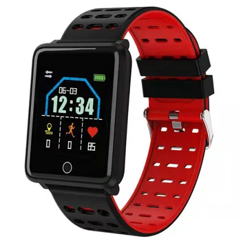 

Color Screen Smart Bracelet Big Screen Heart Rate Blood Pressure Monitoring Message Push Step Count Waterproof Sports Bracel