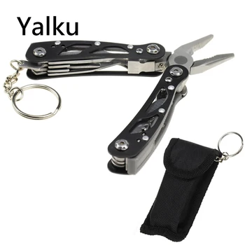

Yalku Mini Knife Screw Multifunction Fold Pliers Camping Barbecue Fishing Repair Portable Multi-tool Pliers Hand Tool