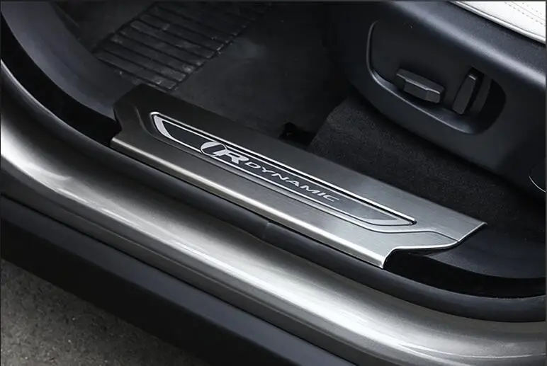 Применяется только для Land Rover Range Rover velar дверной порог Range Rover Vela Добро пожаловать педаль защита двери Модифицированная внутренняя отделка патч