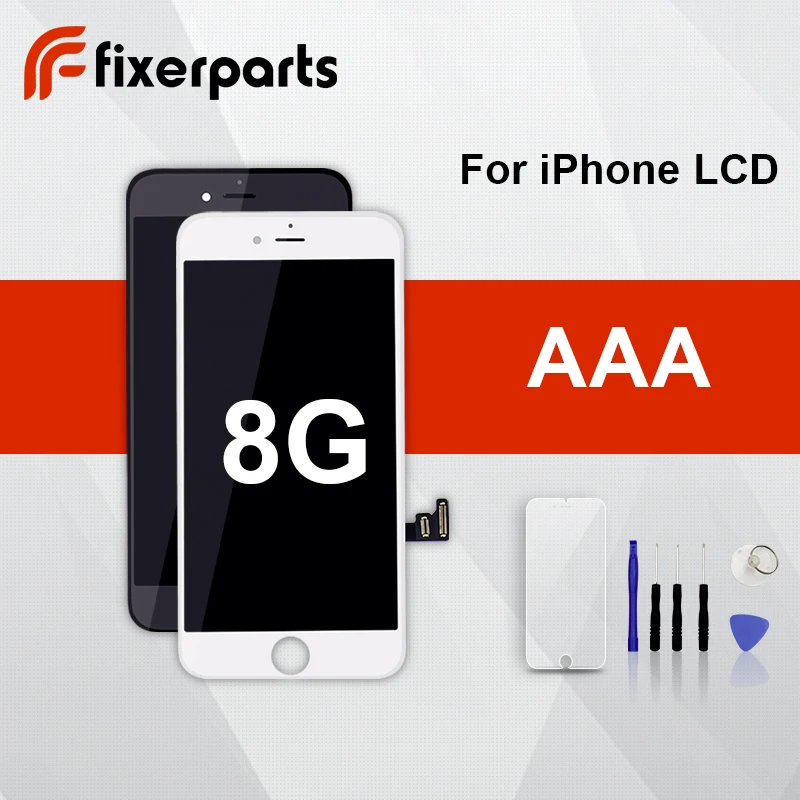 1 шт. класс AAA LCD для iphone 8 дисплей сенсорный экран дигитайзер Замена полная сборка