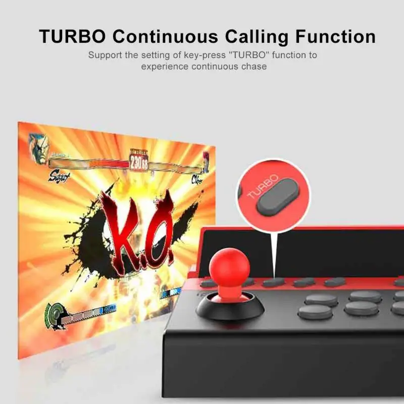 Игровой джойстик iPega Smart tv Fighting Стик для геймпада для гладиаторской игры на Android/IOS стол для мобильного телефона