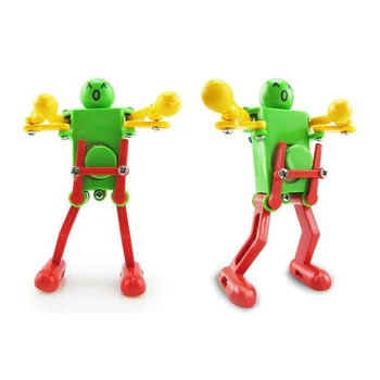 

New Children Plastic Wind up Dancing Robot Toy - Color Random
