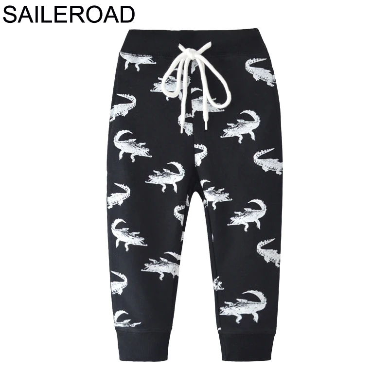 7039 same picture SAILEROAD/штаны для мальчиков с изображением тигра штаны-шаровары для детей от 2 до 7 лет Детские осенние длинные штаны осенние штаны для малышей - Цвет: 7039 same picture