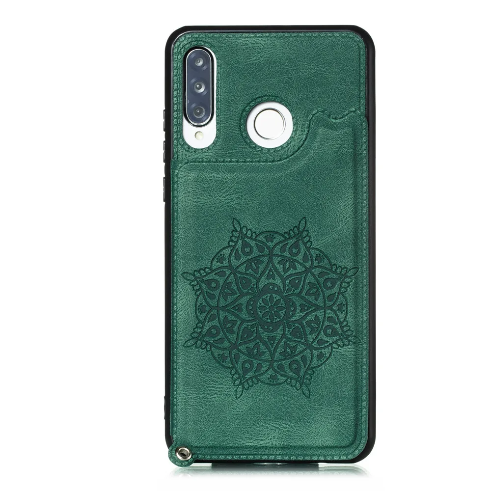 PU leather magnetic card slot case for huawei p30 lite pro book pattern wallet MAR-LX1M MAR-L22B phone cover | Мобильные телефоны и