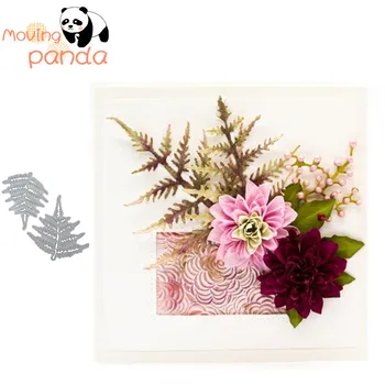 

NO.8 Painted Fern metal cutting dies cut die mold Flower decoration Scrapbook paper craft knife mould blade punch stencils dies
