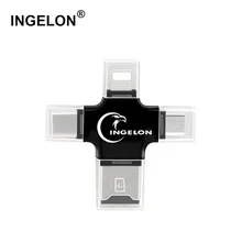 Micro SD ридер Microsd разъем с TF смарт-карты 8 Гб адаптер для iphone ios и Android телефонов OTG карт памяти ридер дропшиппинг