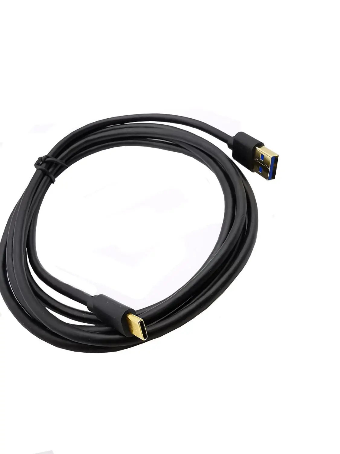Позолоченный USB 3,0 Супер скорость 5 Гбит/с Тип A штекер USB 3,1 Тип C Мужской кабель шнур 1 м;