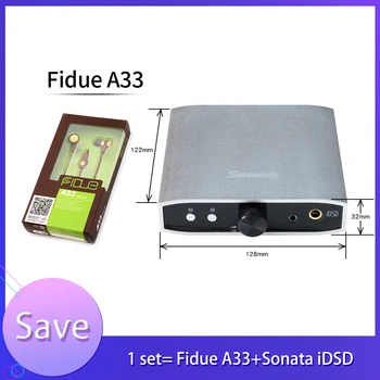 

(TempoTec Serenade iDSD & Fidue A33) USB DAC &Headphone Amplifier for PC /iOS&Android Phone,24bit/192khz DSD