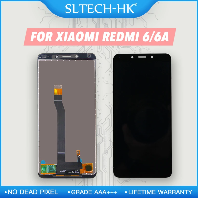 Сменный ЖК экран с рамкой для Xiaomi Redmi 6 5 45 дюйма AAA + разрешение 1440*720|Экраны
