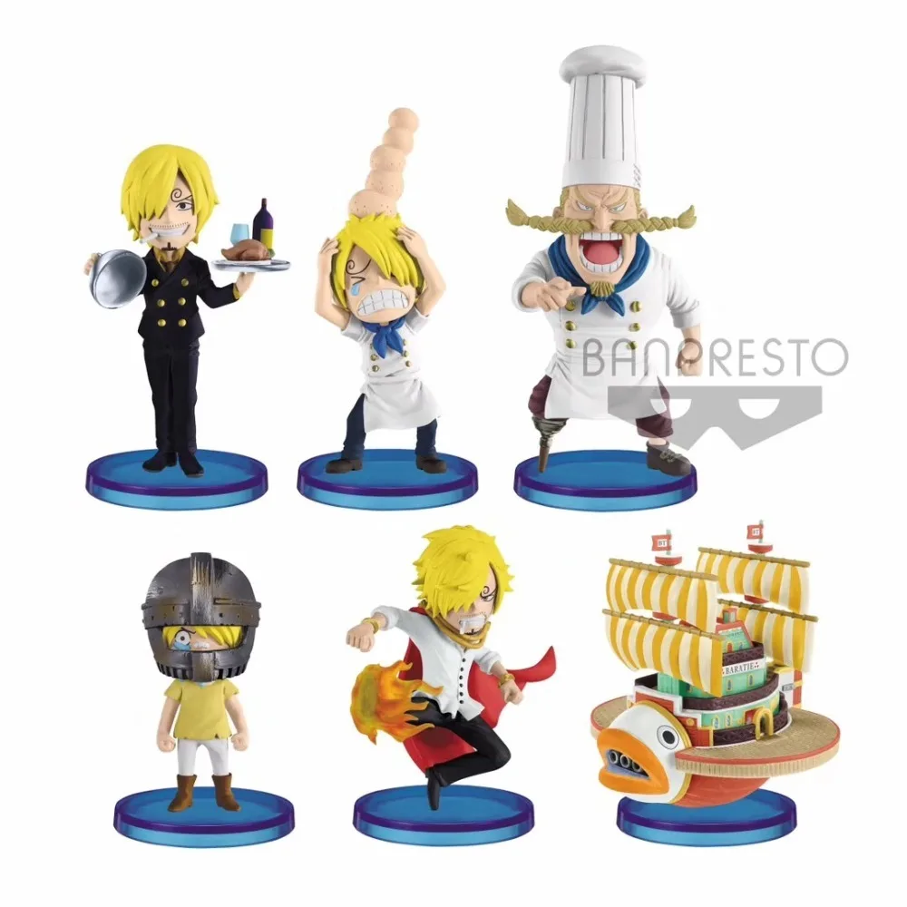 Original Banpresto One piece figure WCF history of Sanji PVC figurine model figur | Игрушки и хобби
