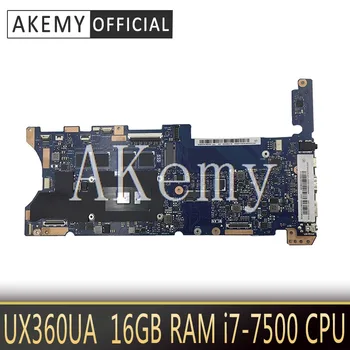 شراءاللوحة الأم للكمبيوتر المحمول من Akemy ذات التكوين العلوي لجهاز ASUS Q324UAK Q324UA Q324U UX360UA اللوحة الرئيسية 60NB0C00-MB8000 16 جيجابايت من ذاكرة الوصول العشوائ...