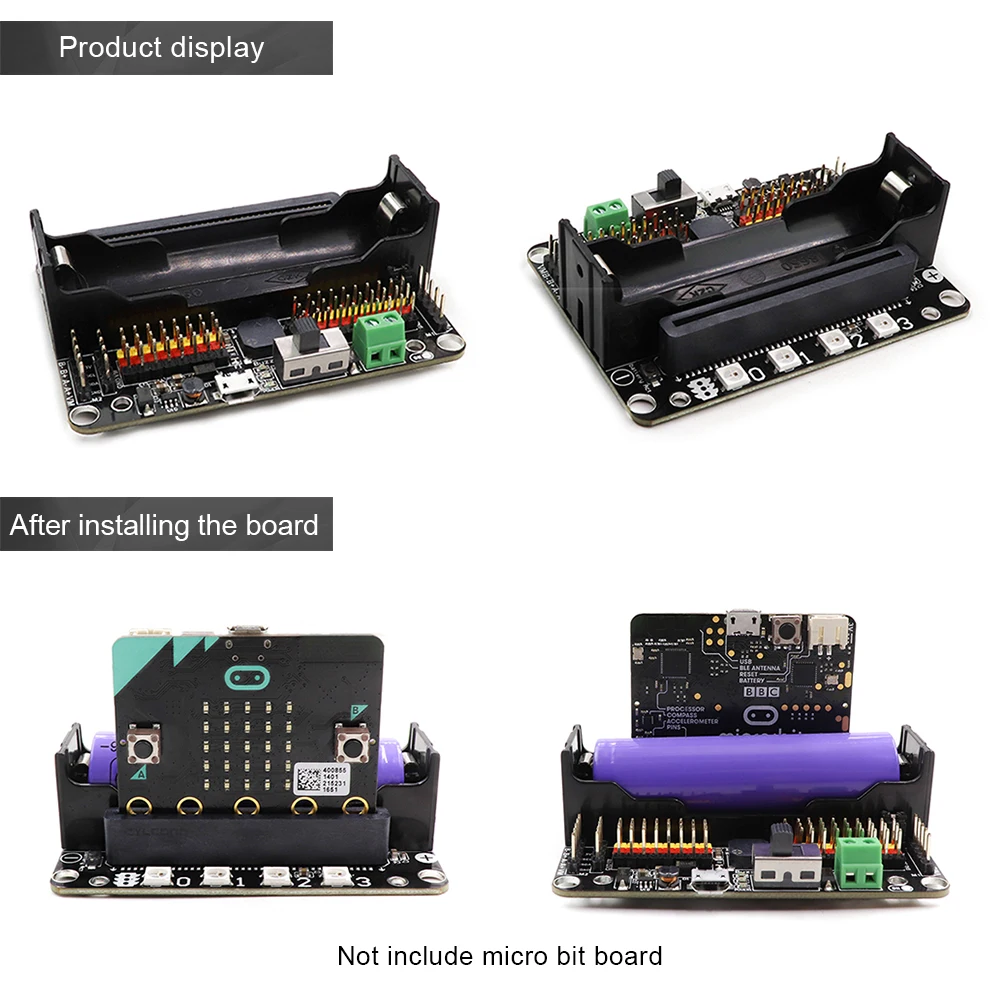 Micro: Плата расширения для бит совместимая розетка с поддержкой программирования