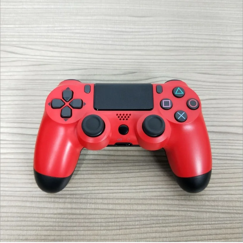 Новейшие цвета для PS4 Bluetooth беспроводной контроллер Вибрационный джойстик геймпады для playstation 4 Version2 - Цвет: Красный