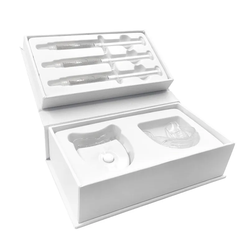 

Teeth Whitening Kit, Teeth Whiten Accelerator, 5pcs LED Professional light for White Teeth, Include 3 x 3ml syringe of white gel