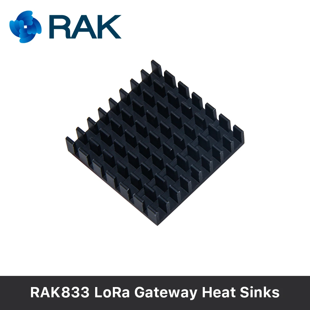 

LoRa Module Cooler Radiator Aluminum Heat Sinks Efficient Thermolysis for RAK833 LoRa Gateway IOT Accessories Q191