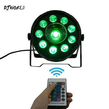 

LED Fat Par 9X10W+1X30W RGB Light RGB 3IN1 LED DMX512 Voice control DJ Party Lights For Event KTV Disco Party light music home