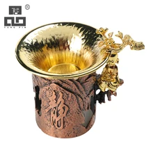 Чайное ситечко из сплава TANGPIN, металлическое ситечко для чая, аксессуары для чая кунг-фу