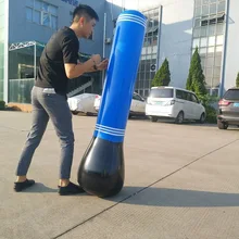 Экологически чистый ПВХ надувной боевой колонны впрыска воды вентиляционное отверстие надувной стакан стены боксерская колонна